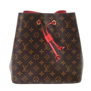 Louis Vuitton Monogram NeoNoe Coquelicot Red Canvas Shoulder Bag